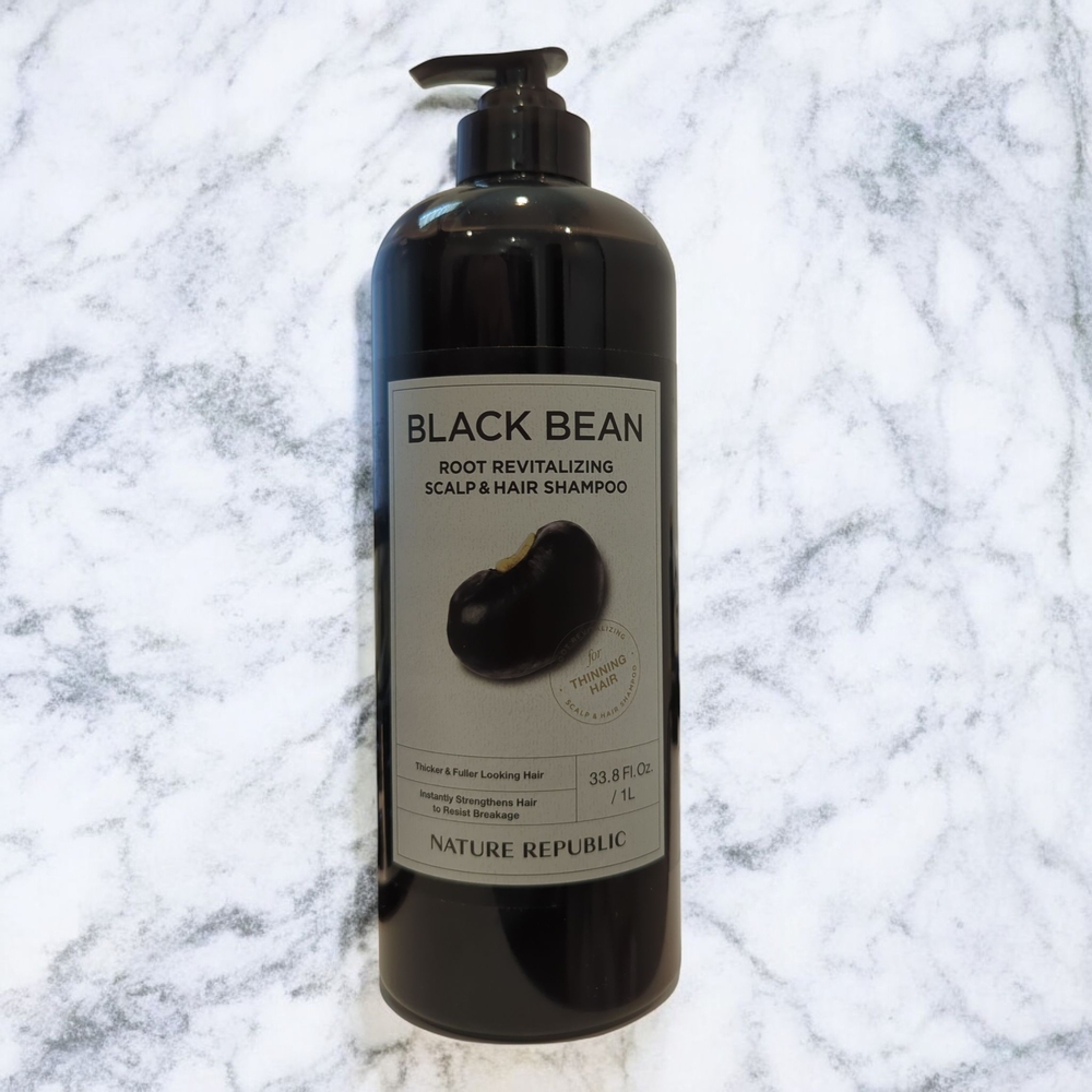 Nature Republic BlackBean Root Revitalizing Scalp & Hair Shampoo 33.8 fl oz/1 L